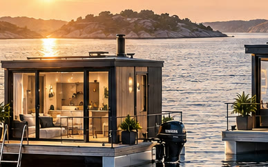 Donsöhouse 20 flytande hem i skärgården